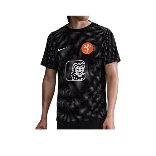 nike ACADEMY Футбол Джерси Мужской Черный