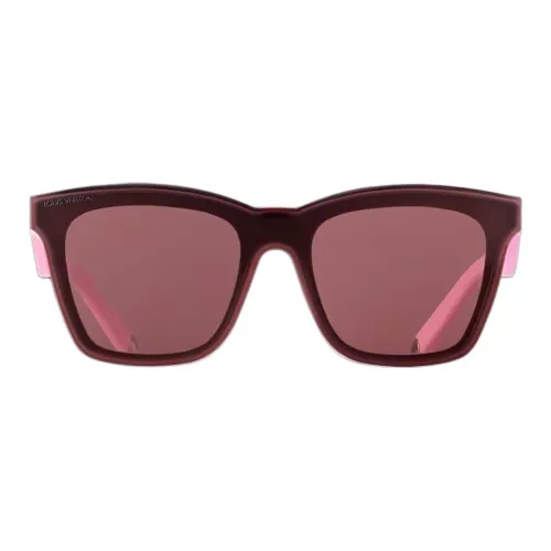 LOUIS VUITTON Полиамид Квадратные Солнцезащитные Очки Женские Розовые
