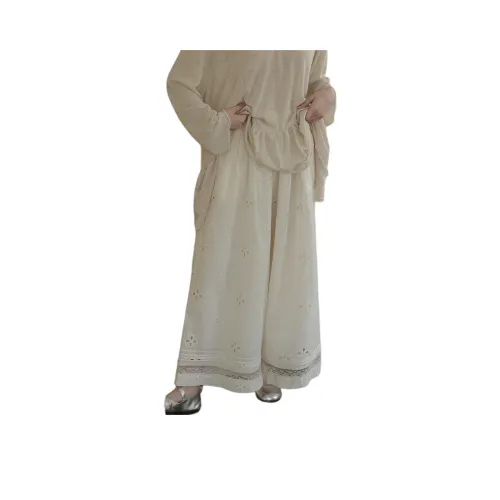 YEARNED Абрикос Женские Повседневные Брюки