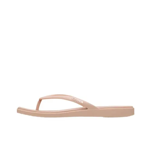 Crocs Устойчивые к истиранию Шлепанцы Женские Нюдово-розовые