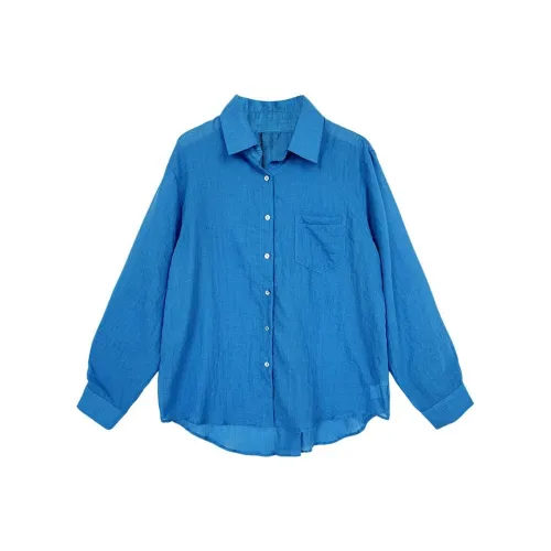 MH Blue Женские Рубашки