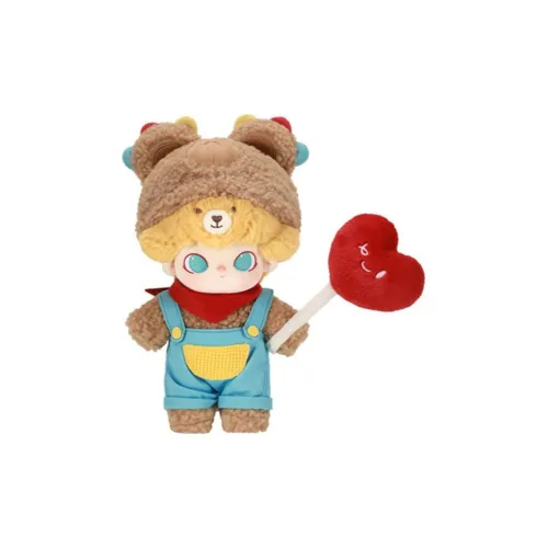 POP MART Коллаборация Dimoo Date Japanese Style Row Кукла из хлопка 28 см