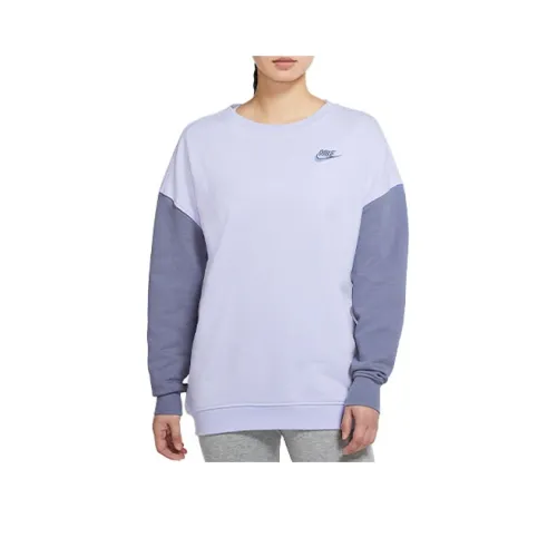 NIKE Фиолетовые Женские Свитшоты