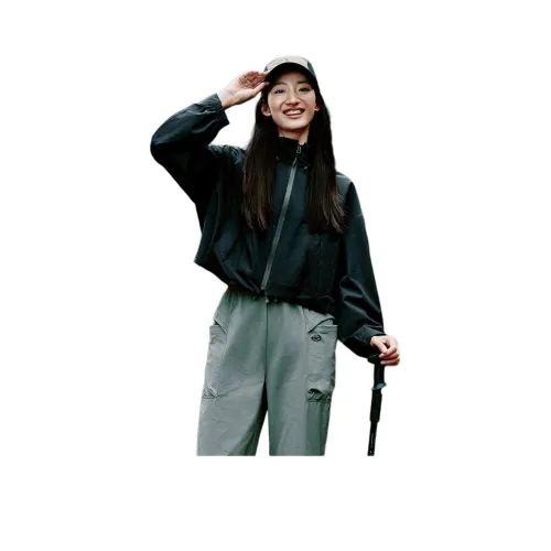 SNOW FLYING Укороченная весенняя-осенняя ветровка для женщин