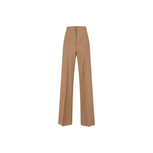 MaxMara Бежевые Женские Повседневные Брюки
