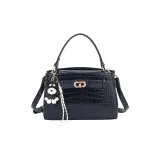 Крокодиловый узор, черный