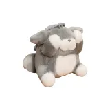 Серый застенчивый собака