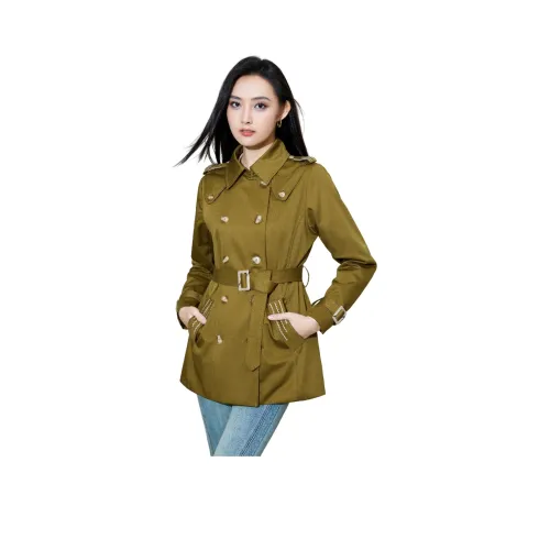 SMEN Женские Тренч