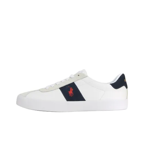 Polo Ralph Lauren COURT VULC Низкие Кроссовки для скейтбординга Мужские Белые