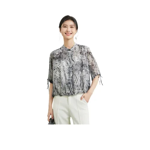 JINJU Черно-белая панда Женские Рубашки