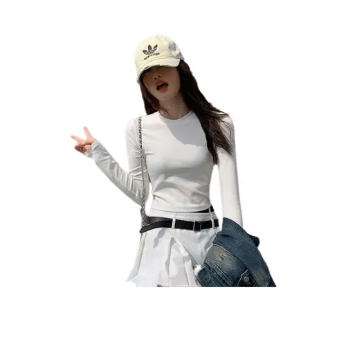 Puppytown Белый Женские T-рубашки