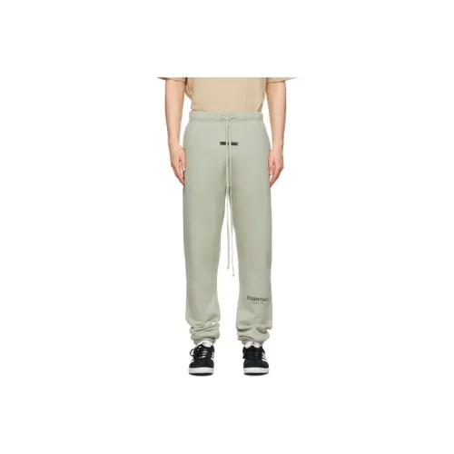 Fear Of God Essentials Вязаные Спортивные Штаны Унисекс Зеленые