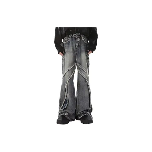 UPWARD LAB Blue Unisex Jeans
