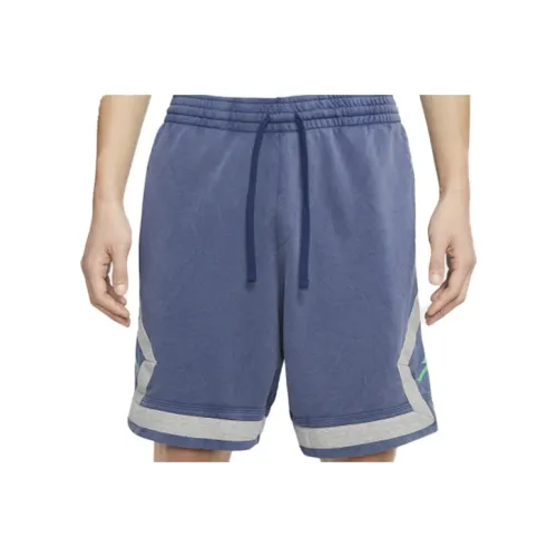 Джордан Свет Морской Синий Глубокий Морской Синий Мужские Повседневные Шорты