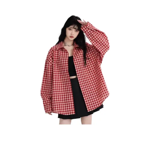 PAINT STAIN Красный Унисекс Рубашки