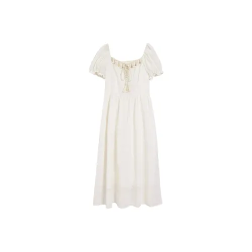 Devanro Короткий рукав Платье Женское