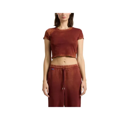 COTTON CITIZEN Винтаж Бургунди Женские Рубашки