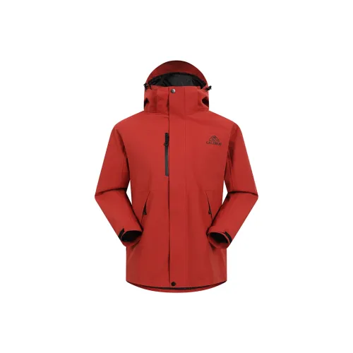 CALEMUR Водонепроницаемый Ветрозащитный Дышащий Устойчивый к истиранию Термический ветровка Унисекс