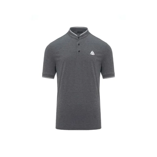 LI NING 1990 Темный Фотиния Серый Мужская Поло