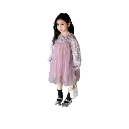 Simyke Розовые Платья для Детей