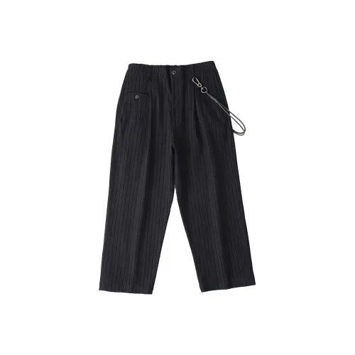 DECESOLO Мужские Повседневные Брюки