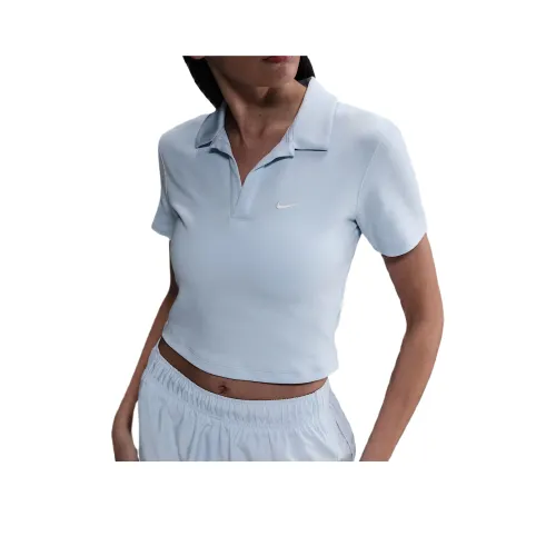 Nike Sportswear Essentials Series Поло Женское Синее