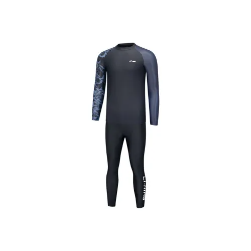 LINING Swimming Series Мужские гидрокостюмы черного цвета