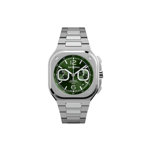 Bell & Ross Автоматический Механический Часы для Мужчин 42 мм Зеленые