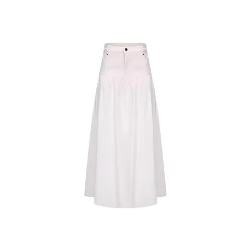 Leather Cat Повседневная Длинная Юбка Женская