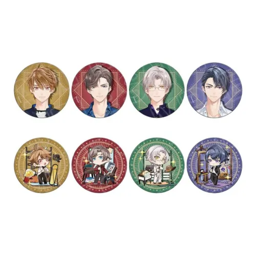 March·Monster Книга НЕопределенных Событий Место Возвращения к Сердцу Кафе Вспышка Барные Значки