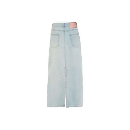 NIUXIAOMO Деним Длинная Юбка Женская