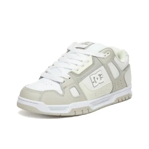 DC Shoes Low Топ Casual Мужской Серый Белый