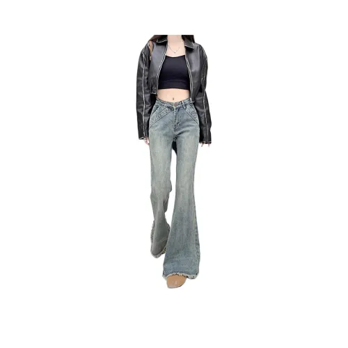 мм Vintage Blue Women's Jeans