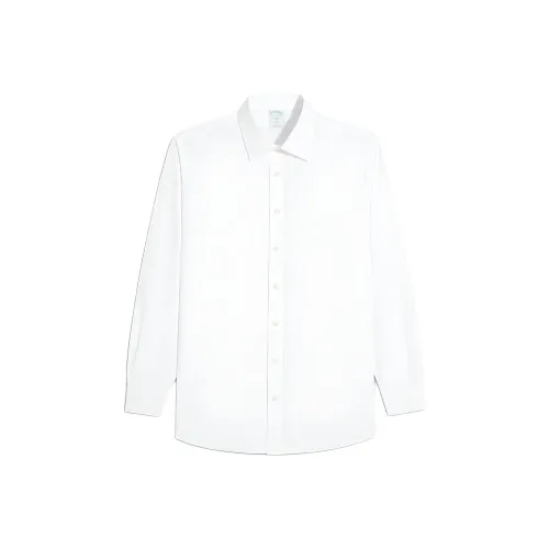 BROOKS BROTHERS Белые Мужские Рубашки