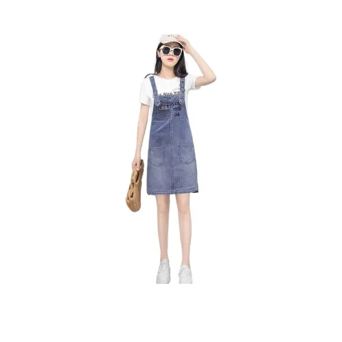 Cypress House Slip Платье Женское Синее