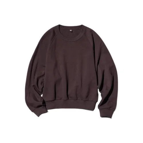 UNIQLO Толстовка Женская Темно-Коричневая