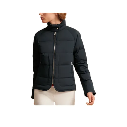 HERMES Пуховик Женский Черный