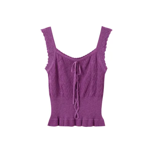 3COLOUR Виноградный фиолетовый Женские Трикотаж