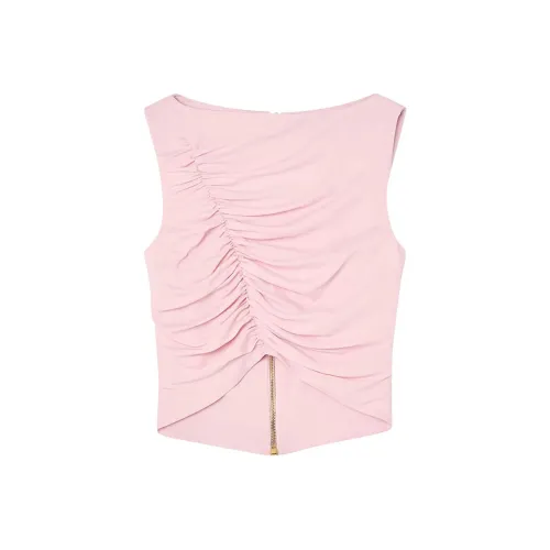 FANSIZHE VERSACE FW22 КРОП ТОП Женский Розовый