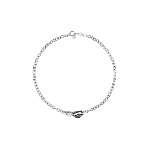 PHILIPP PLEIN Ожерелья из нержавеющей стали Мужские Серебряные