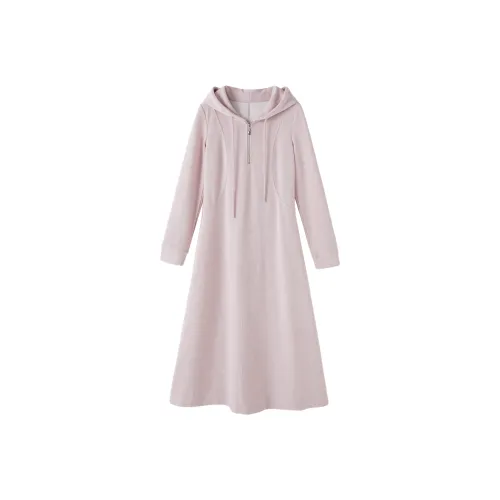 DX.DAXI Длинное платье с длинными рукавами женское