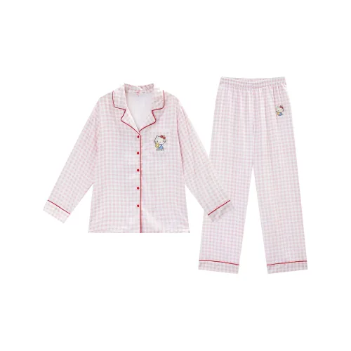 GUKOO Sanrio series Персиково-розовый Женские Пижамные комплекты