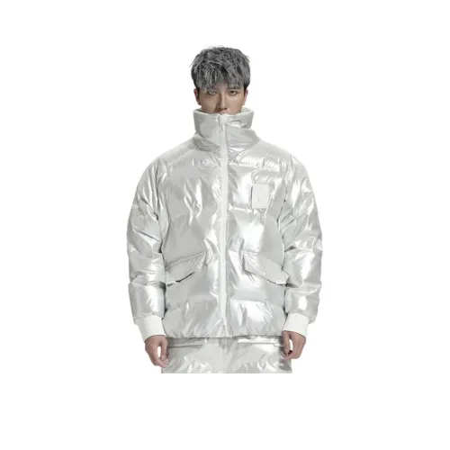 NORVINCY На открытом воздухе Городской Techwear Кардиган Стеганый хлопковый пуховик Унисекс