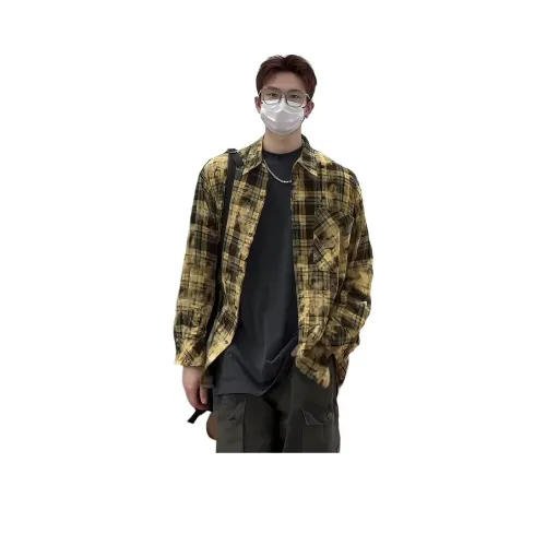 PWUE Желтая ★★★★★ Унисекс Рубашка