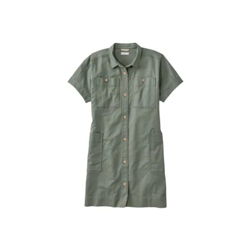 L.L.Bean Короткий рукав Платье Женское
