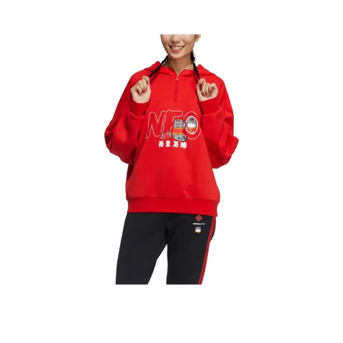 Adidas Neo Свитшот Женский Ярко-Красный