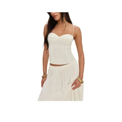 REFORMATION Pixie Топ Топ на бретелях Женские