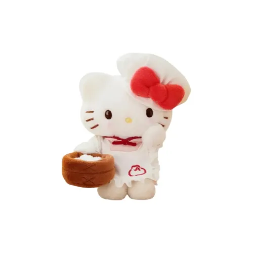 Санрио Hello Kitty Hello Kitty Shanghai Limited Early MORNING Коллекция Куклы Плюшевый Подвеска Трубы High