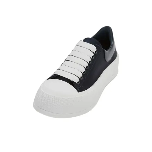 Alexander McQueen Deck Low Топ Стильные Скейтбординги Женские Антрацитовый