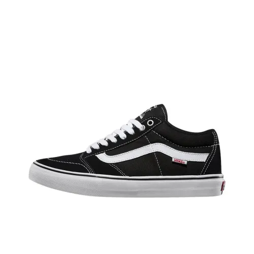 VANS TNT SG Устойчивые к истиранию низкие кроссовки для скейтбординга Мужские Черно-белые